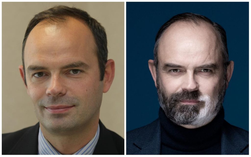 Édouard Philippe lors de son parcours politique