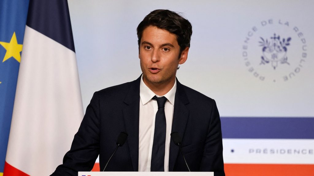Gabriel Attal ancien Premier ministre français