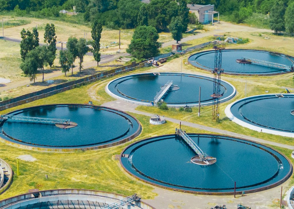 Installation de traitement pour la réutilisation des eaux usées