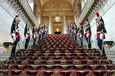 Hémicycle de l’Assemblée nationale à Paris
