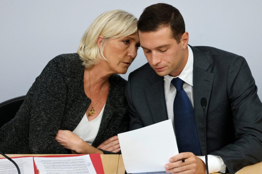 Marine Le Pen 2027 Jordan Bardella