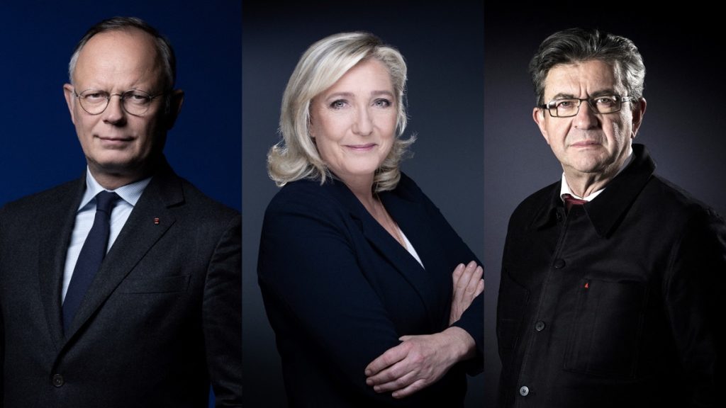 Marine Le Pen en tête des intentions de vote en 2027