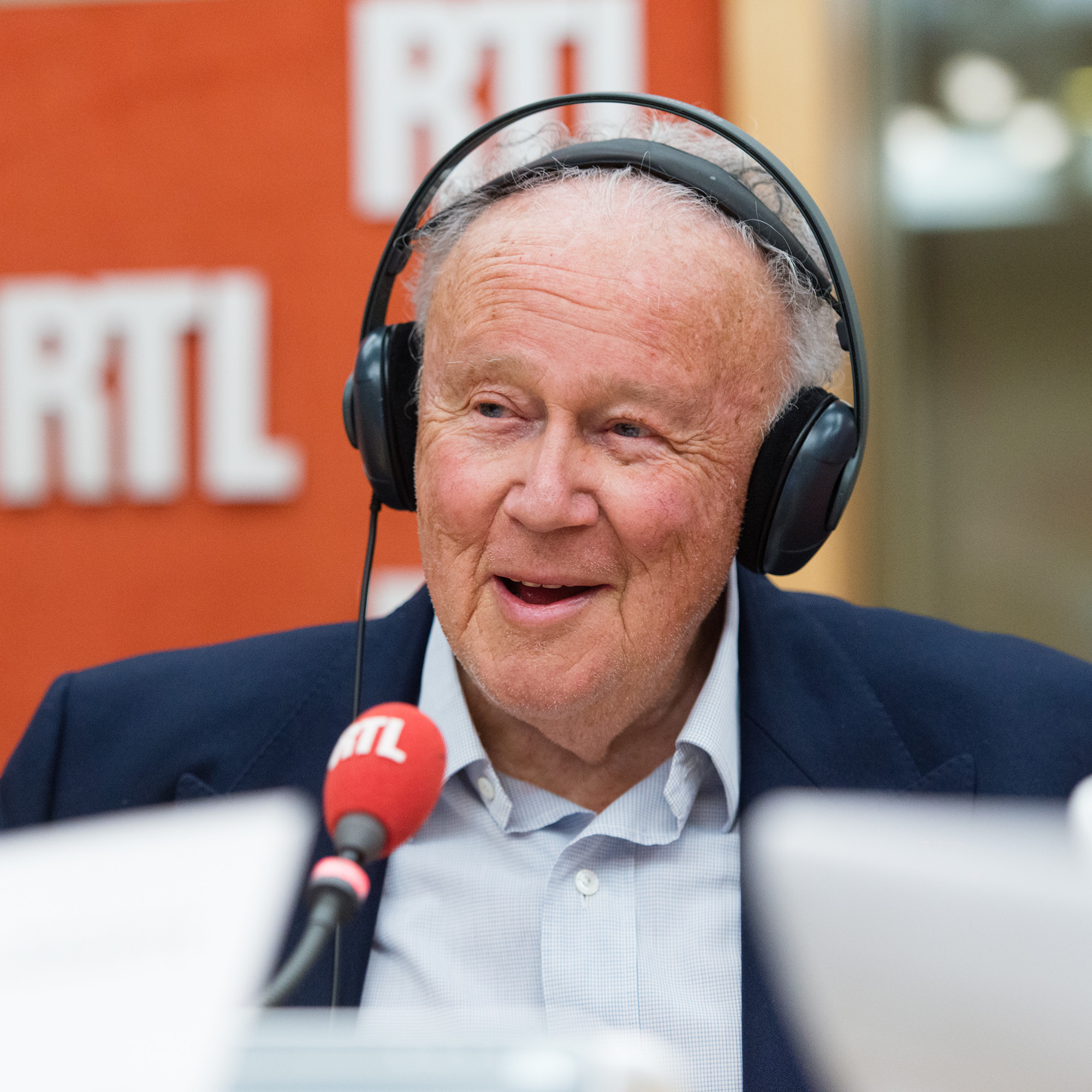 Philippe Bouvard, journaliste et animateur des Grosses Têtes